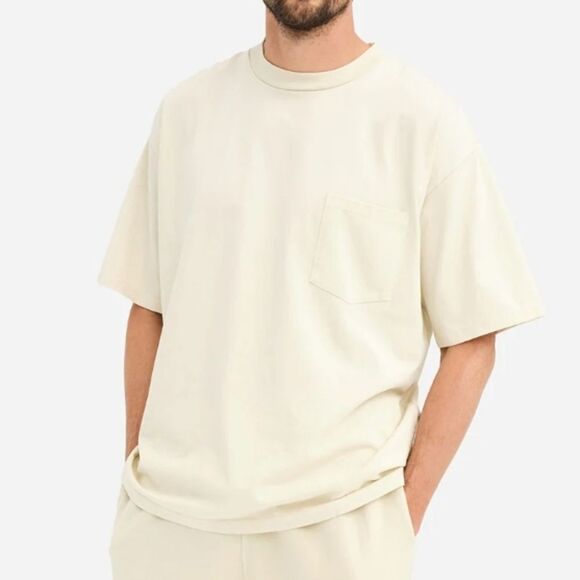 692 NWT Mate Men's Organic Heavyweight Cotton Relaxed Tee Size XL - Picture 1 of 6